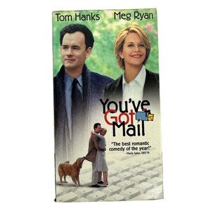 Youve Got Mail 1998 VHS Romantic Comedy Tom Hanks Meg Ryan Warner Bros Movie